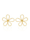 Vivienne Intricate Flower Statement Earrings