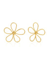 Vivienne Intricate Flower Statement Earrings