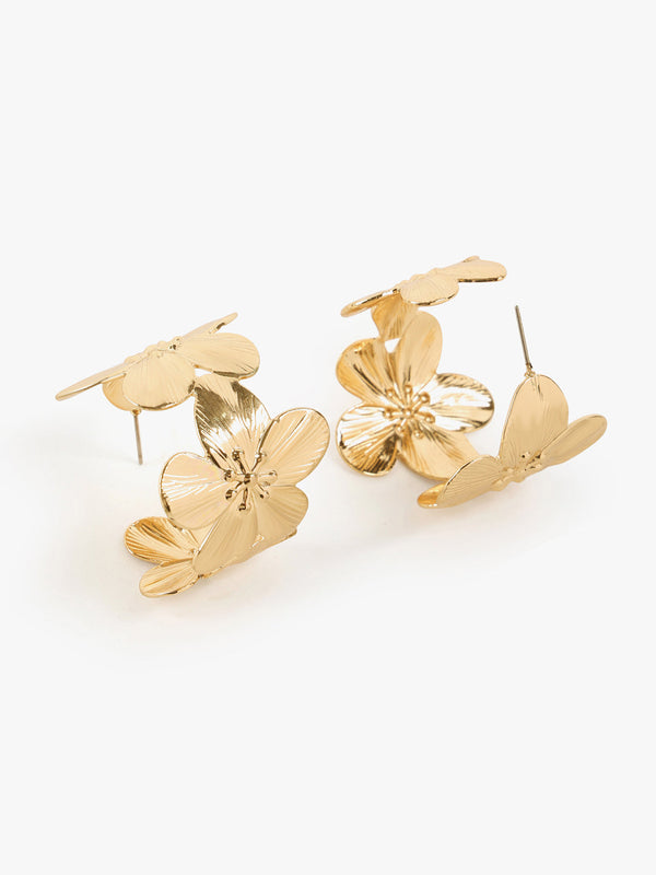 Blossom Loop Hoops