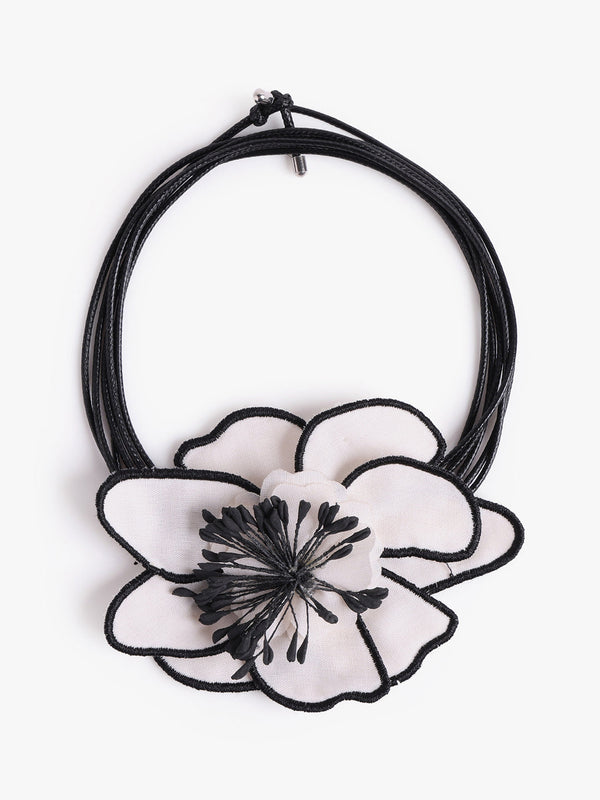 Elegant Flower Choker