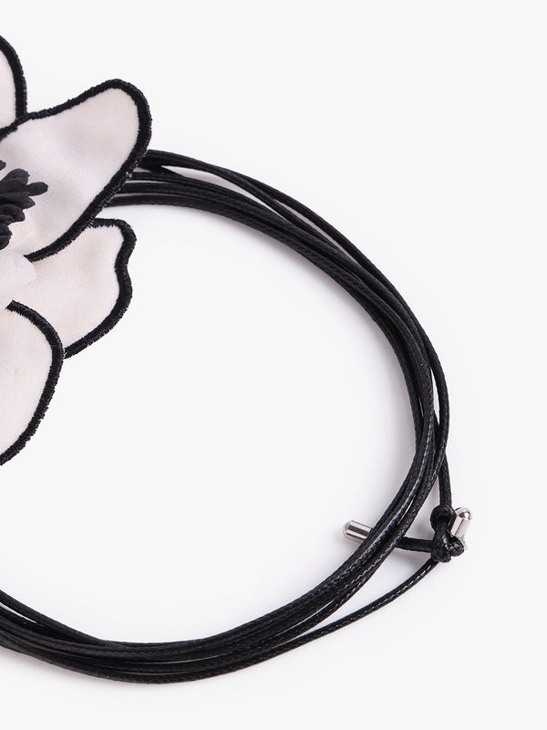 Elegant Flower Choker