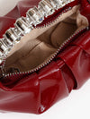 Kazo Rhinestone Mini City Glaze Clutch