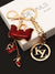 Crimson Bag Charm