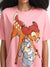 Bambi And Thumper © Disney Printed T-Shirt With Sequin Work