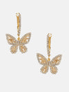 Butterfly Rhinestone Earrings