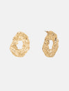 Irregular Gold Drop Earrings