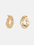Irregular Gold Drop Earrings