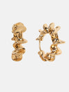 Twisted Half Hoop Earrings