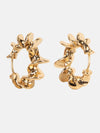 Twisted Half Hoop Earrings
