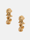 Twisted Half Hoop Earrings