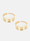 Gold Bold Hoops