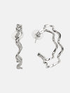 Wavy C shaped Earrings