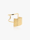 Geometric Cut Out Bangle Bracelet