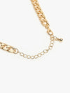 Glamorous Heart-Embellished Chain Necklace