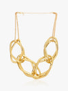 Glamorous Entwined Statement Necklace