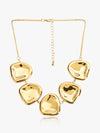 Chic Abstract Design Statement Necklace