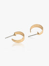 Set of 12 Gold Hoop and Stud Earrings