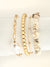 Elegant Beaded Quintet Bracelet Set