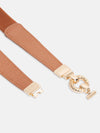 Wide Waist Belt With Buckle