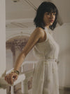 Ball Blanc Mini Dress With Belt