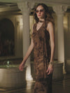 Marianne Maxi Dress With Stole