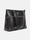 Tote Bag With Front Zipper Pocket