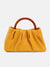 Minaudiere Bags With Pleated Faux Leather