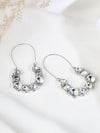 Stone Studded Drop Earrings