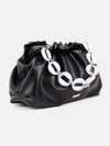 Beautiful Pouch Bag With Stunning Chain Handle