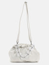 Beautiful Pouch Bag With Stunning Chain Handle