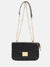 Crossbody Structured Bag With Metal Fittings.