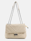 Shoulder Bag With Unique Quilted Exterior