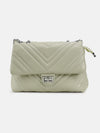 Shoulder Bag With Unique Quilted Exterior