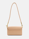 Rectangular Sling Bag Has Structured Flap Style