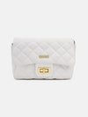 Quilted Shoulder Bag With Chain