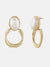 Pearl Circular  Drops Earrings