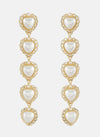 Statement Pearls Drop Earrings