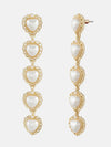 Statement Pearls Drop Earrings