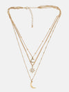 Multi Layer Moon Star Chain