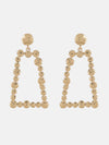 Geometric Gold Earrings