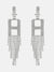 Rhinestone Tassels Earrings