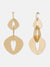 Abstract Drops Earrings