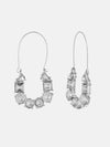 Stone Studded Drop Earrings