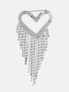 Embelished Heart Brooch