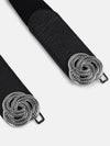 Interlink Rose Buckle Belt