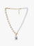 Pearl Necklace With Diamond Pendant