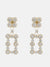 Stones Studded Blossom Earrings