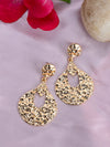 Textuted Ear Drops Earrings