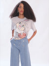 Bunny © Disney Printed T-Shirt With Sequin Work