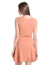 S/L Structered Fab Skater Dress